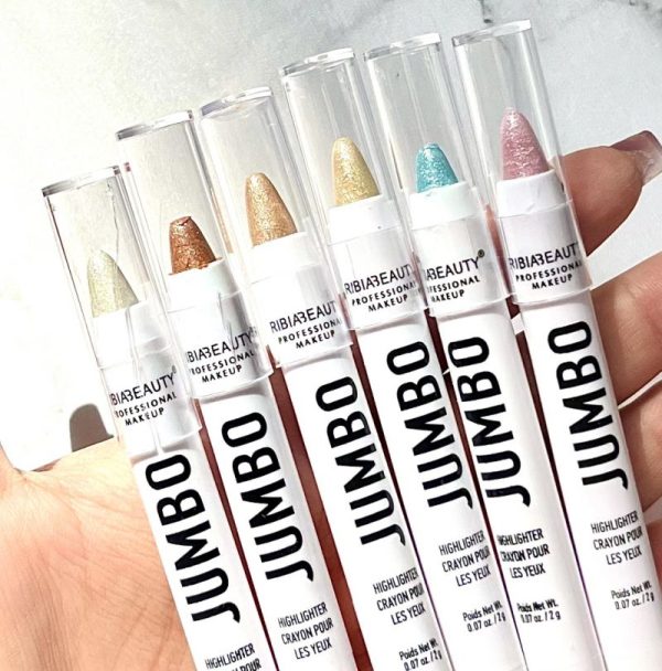 Jumbo Multipurpose Creamy Shimmery Crayon | Highlighter + Eyeshadow