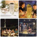 16-Color Rechargeable Diamond Rose Crystal Touch Lamp (Copy)