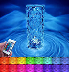 16-Color Rechargeable Diamond Rose Crystal Touch Lamp (Copy)