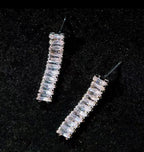 Radiant Elegance Zircon Bridal Set