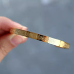 Adjustable Unisex Ayat-ul-Kursi Cuff Bracelet – Gold, Silver & Black