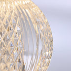 Crystal Glow Acrylic Diamond LED Touch Table Lamp – Rechargeable Dimmable Warm Light