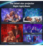 GalaxyWave Star & Ocean Light Projector with Bluetooth Speaker – App & Remote Control Night Lamp