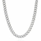 Pack of 2 Stainless Steel Cuban Thin Italian Neck Chains for Men and Boys – Gold &amp; Silver