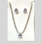 Tear-Drop Tennis Glam Set