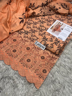 Sunset Noor Lawn 3PC Unstitched Suit – Summer Festive Collection