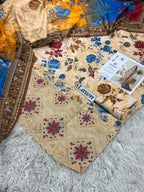 Dusky Roses Lawn 3PC Unstitched Suit – Summer Festive Collection