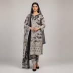 Bloomy Haze Lawn 3PC Unstitched Suit – Summer Festive Collection