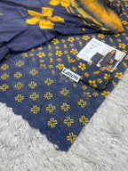 Midnight Blooms Lawn 3PC Unstitched Suit – Summer Festive Collection