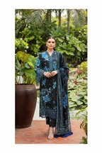 Night Bloom Premium Lawn 3PC Unstitched Suit – Summer Collection