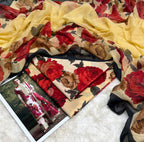 Sunny Roses Premium Lawn 3PC Unstitched Suit – Summer Collection