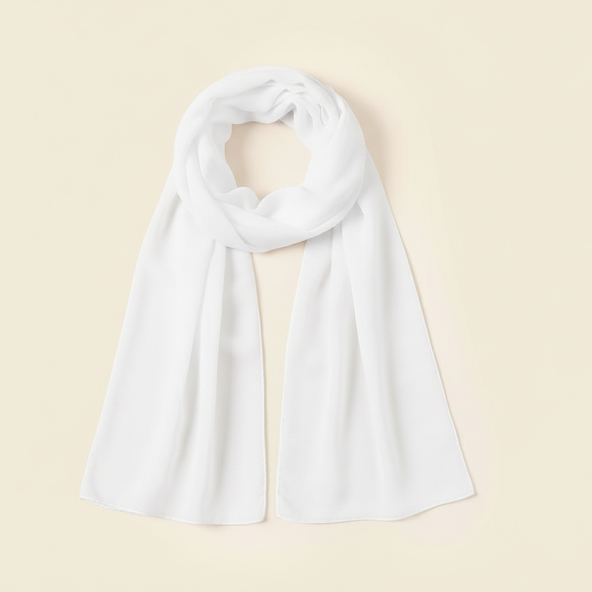 Women’s Plain Chiffon Scarf