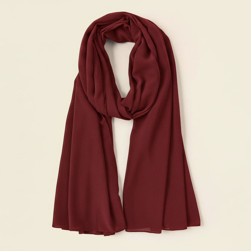 Women’s Plain Chiffon Scarf