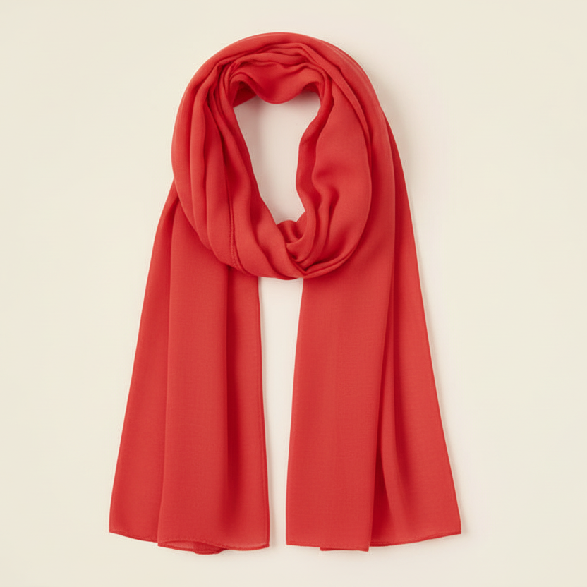Women’s Plain Chiffon Scarf