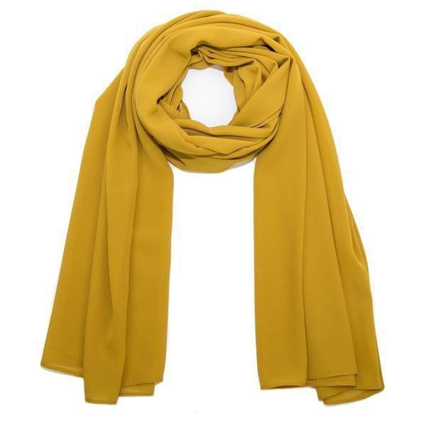 Women’s Plain Chiffon Scarf
