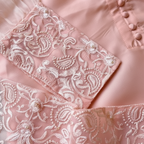 3 Pcs Zarmina Women’s Organza Embroidered Stitched Suit with Border Dupatta