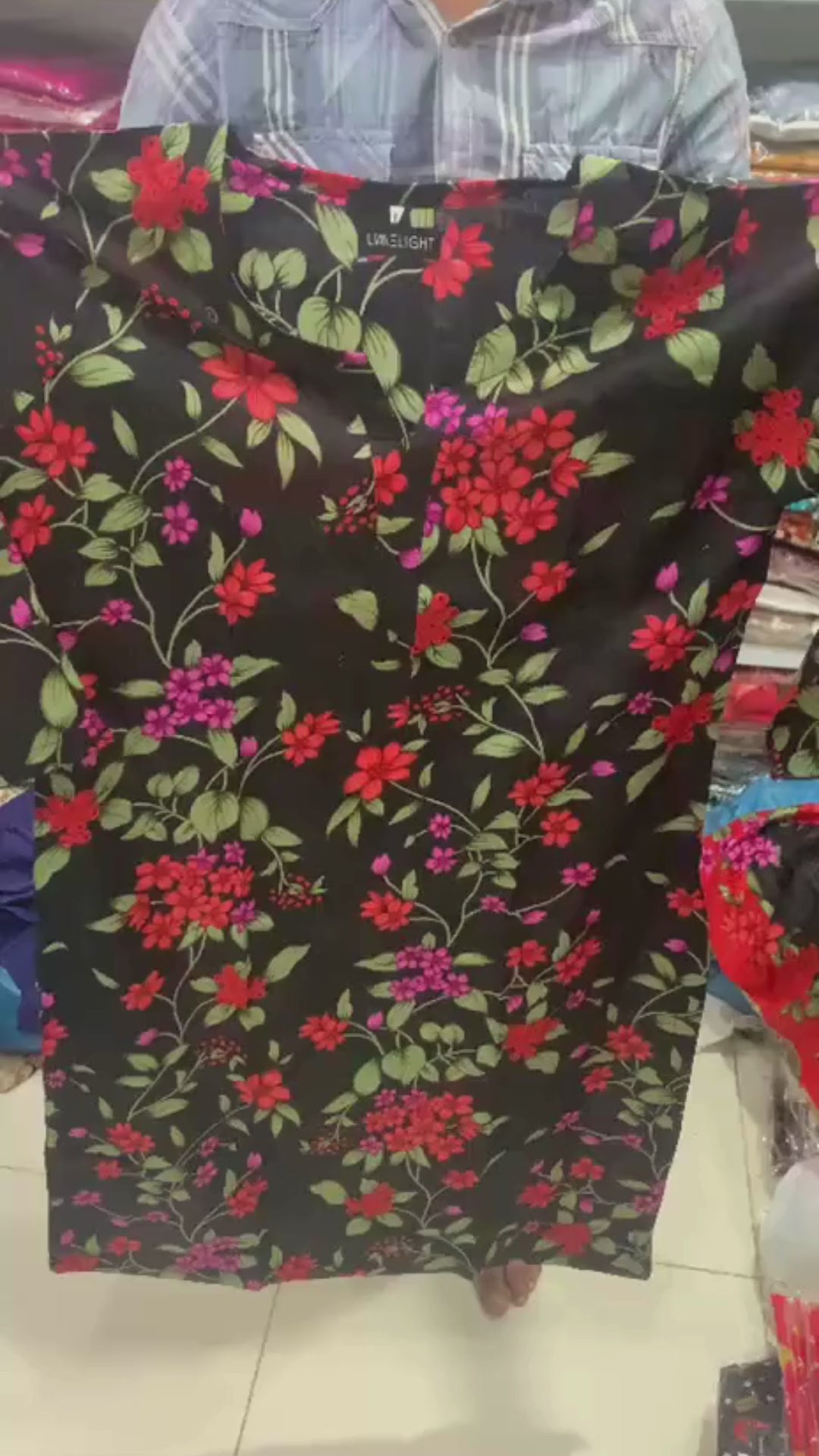 Zaman Pure Lawn Summer Collection – Rose Bloom Stitched 3Pc Suit