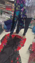 Zaman Pure Lawn Summer Collection – Night Bloom Stitched 3Pc Suit